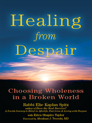 cover image of Healing from Despair